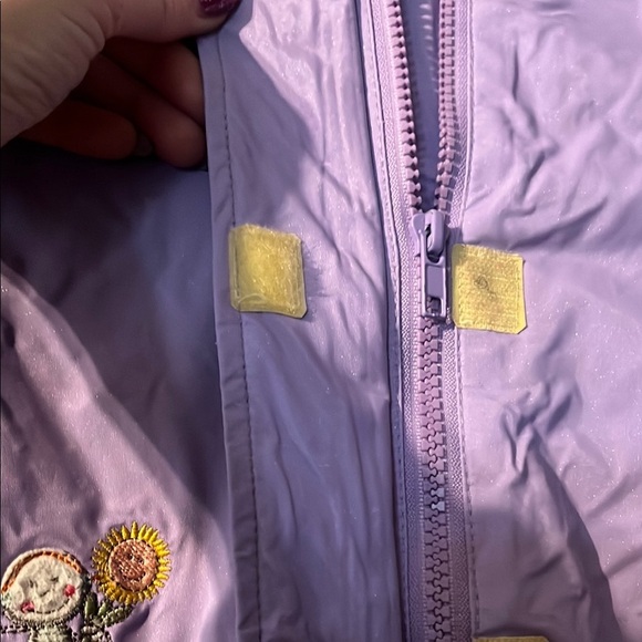 Purple Raincoat with Full-Length Zipper - Picture 8 of 10